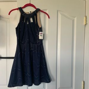Navy Blue Dress